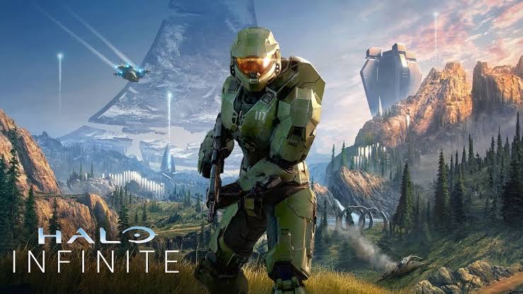 Halo Infinite — Earth and space seen from orbit